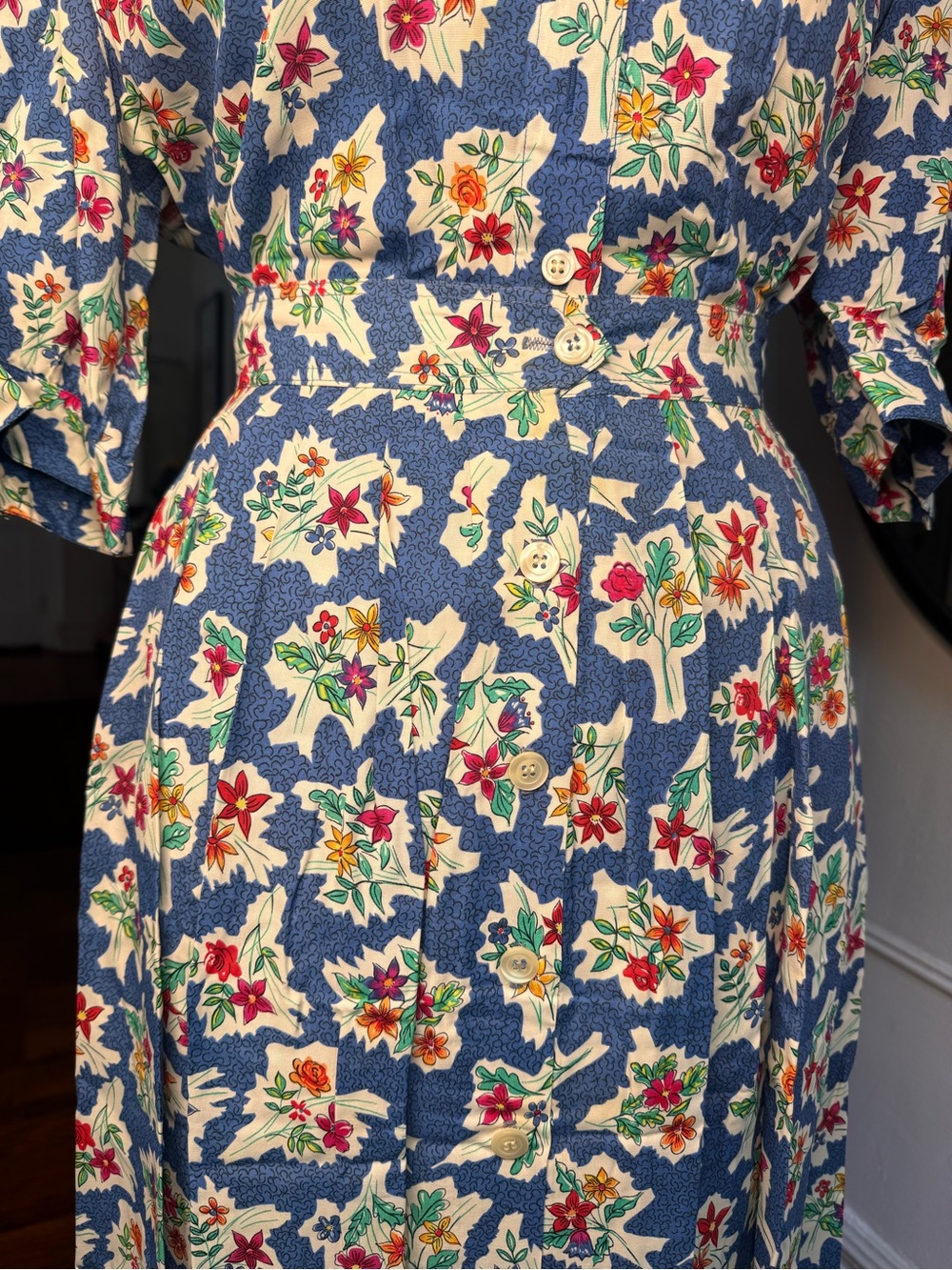 1980s Carole Reed Two Piece 1950s Style Set View 3